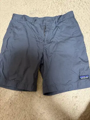 patagonia 그레이 숏팬츠