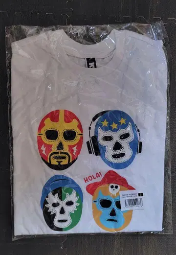 수량 한정 선행 통판 한정판 FOUR MASK TEE / WHITE