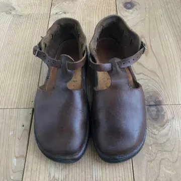 오로라 슈즈 가죽 스트랩 7C