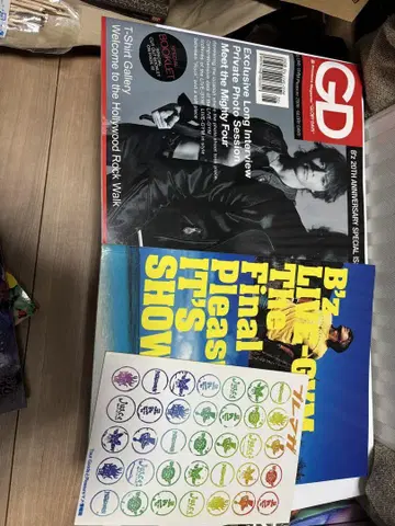 B'z 라이브 팜플렛 세트 LIVE GYM