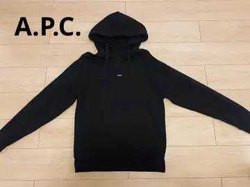 9/28까지 A.P.C. 미니 로고 후드티 블랙 S 사이즈
