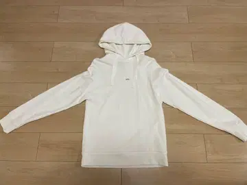 A.P.C. 후드 부착 화이트 후드티 S 사이즈