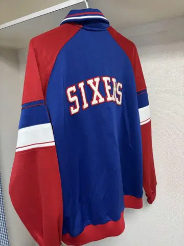 76ers 바시티 자켓 NBA 로고 포함