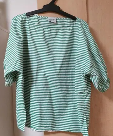 RACHEL COMEY 반팔 스트라이프 셔츠