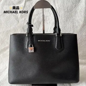 새상품급 MICHAEL KORS 마이클코어스 핸드백 가죽 블랙