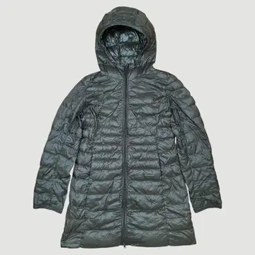 UNIQLO 울트라 라이트 다운 롱 코트 후드 브라운 M 사이즈