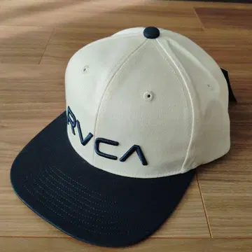 RVCA 야구 모자 크림/네이비