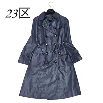 23구 라이너 포함 트렌치코트 더블 다크 그레이 34 온워드 카시야마