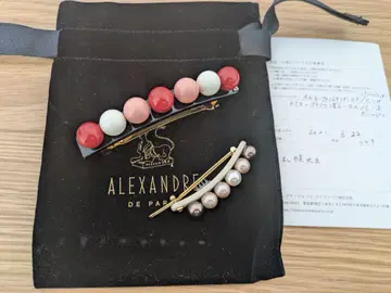 ALEXANDRE DE PARIS 머리핀 세트