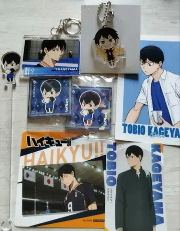 하이큐!! 카게야마 토비오 굿즈 세트