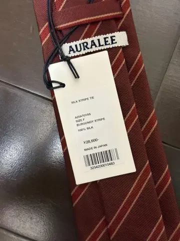 AURALEE 25AW 넥타이