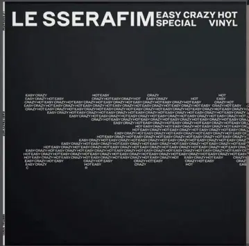 EASY-CRAZY-HOT SPECIAL VINYL CARBONBLACK