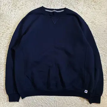 00s 러셀 애슬레틱 무지 맨투맨 네이비 XL 트레이닝복 네이비