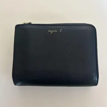 agnis b. 접이식 지갑 블랙