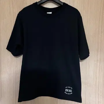 THE.H.W.DOG&CO 티셔츠 블랙 XS 사이즈