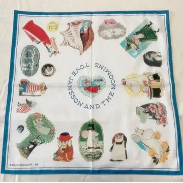 무민전 오리지널 손수건