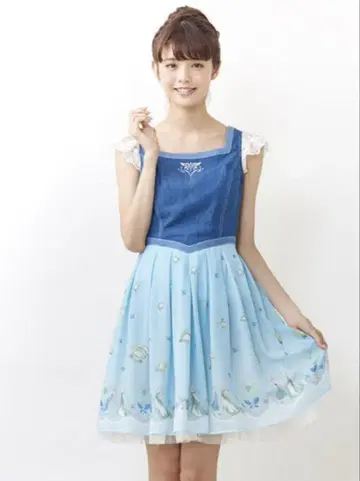 시크릿허니 Disney 콜라보 엘사의 서프라이즈 안나 원피스