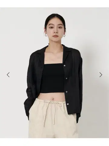 뷰티 앤 유스 시어 셔츠 미사용
