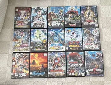 포켓몬 극장판 DVD 묶음 판매