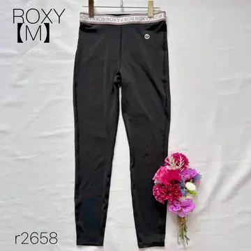 록시 레깅스 스패츠 요가 피트니스 스트레치 ROXY [ M ]