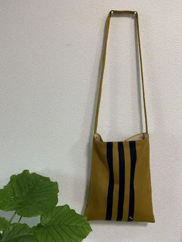 린넨 패치워크 숄더백