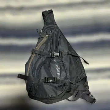 Patagonia 블랙 아톰 슬링백 바디백 파타고니아