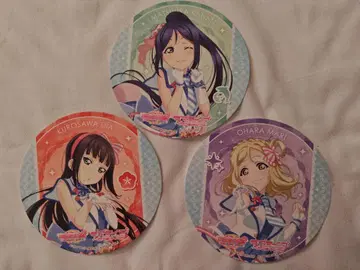 러브 라이브 Aqours THE카페 신사이바시 코스터 3학년 세트