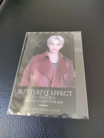 FANTASTICS 야기 유세이 클리어 픽처 티켓