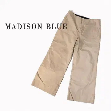 매디슨 블루 MADISON BLUE 팬츠 베이지 치노 00 XS