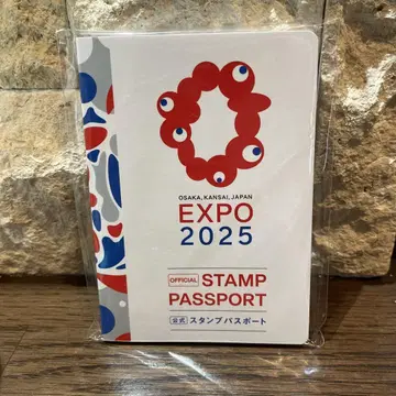 오사카 만박 미사용 새상품 스탬프 여권 스탬프 랠리 EXPO osaka
