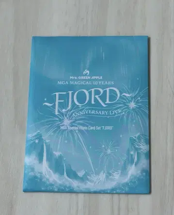 Mrs. GREEN APPLE 포토 카드 미개봉 FJORD