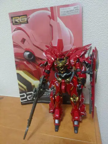 1/144 RG 시난주 설명서 포함 완성품 상품 동시 300엔 할인