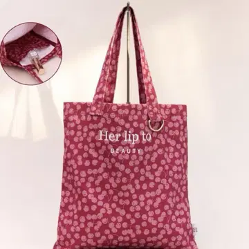 herlipto beauty 체리 토트백