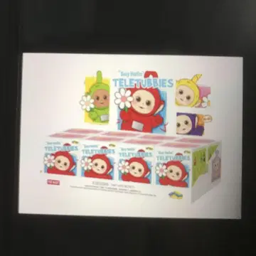 POPMART 'Say Hello' TELETUBBIES 봉제 인형
