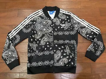 아디다스 adidas 저지 페이즐리 트레포일 트랙 자켓