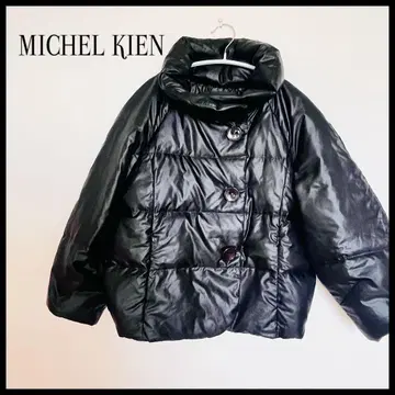 MICHEL KLEIN 미쉘클랑 다운 자켓 블랙 38
