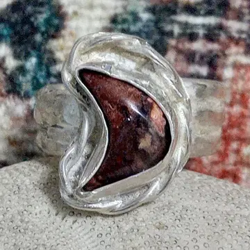 칸델라 펄 문 실버 925 반지