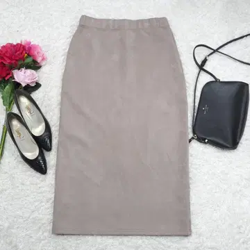 G7930* 콜라주 개럴개런트 허리밴딩 롱 스커트 1