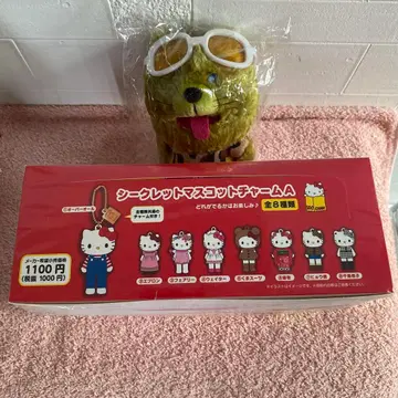 미개봉/헬로키티전 50주년/시크릿 마스코트 참 A/8 덤 포함