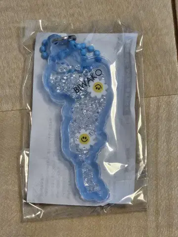 비와코 아크릴 키링 스카이블루/라이트 블루 시가 마가렛 스테이션