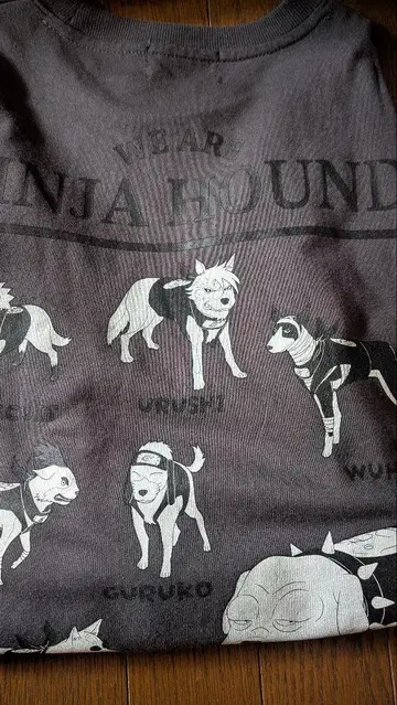 NARUTO 닌견 카카시 T셔츠