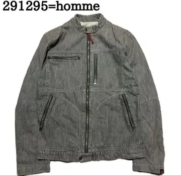 00s 291295=HOMME denim jacket y2k