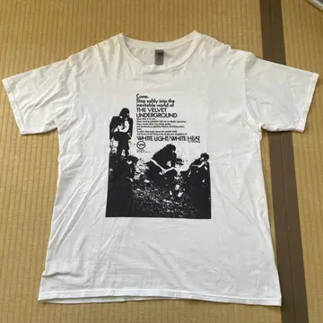 VELVET UNDERGROUND 밴드T 벨벳 언더그라운드