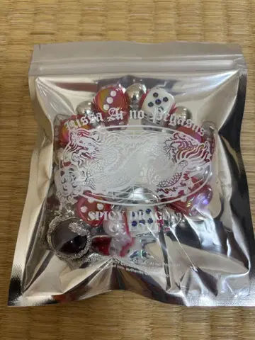 계속 한밤중이면 좋을 텐데  Dice Bracelet (Red)
