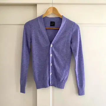 Letroyes 가디건 DEUXIEME CLASSE XS 퍼플