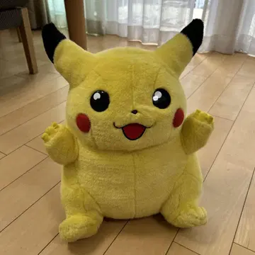 레트로 피카츄 봉제 인형 BIG TOMY