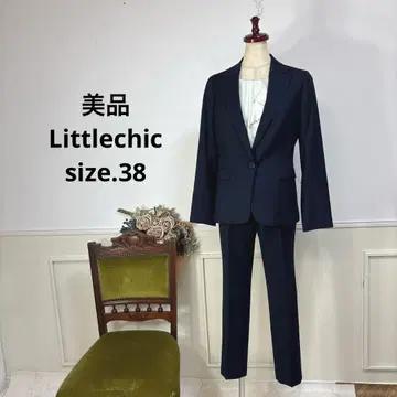 새상품급 Littlechic 네이비 수트 포멀 셋업
