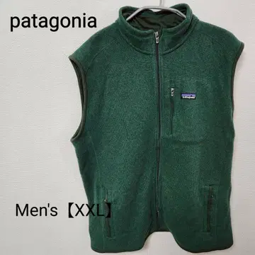 z64 [patagonia] 플리스 베스트 (남성용 XXL) 그린