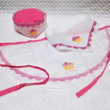 마더 가든 3세트 에이프런 삼각건 모자 소꿉놀이 역할 놀이