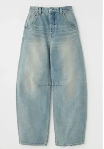 moussy 마우지 DROP WAIST CURVE 스트레이트 데님